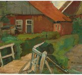 RKD Research Farm buildings with bridge, ca. 1899.jpg